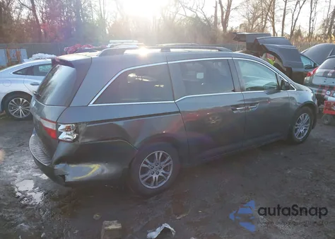 2011 Honda Odyssey Ex-L z USA, uszkodzony, nr VIN 5FNRL5H68BB077174